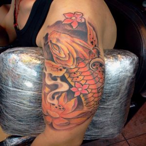 Koi Tattoo Design