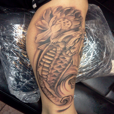 Koi Tattoo Designs | Dragonfly Tattoo Malaysia
