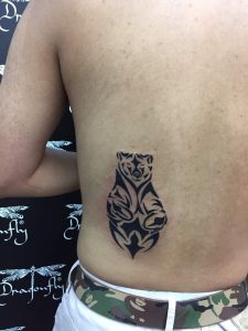 Bear Design Tattoo