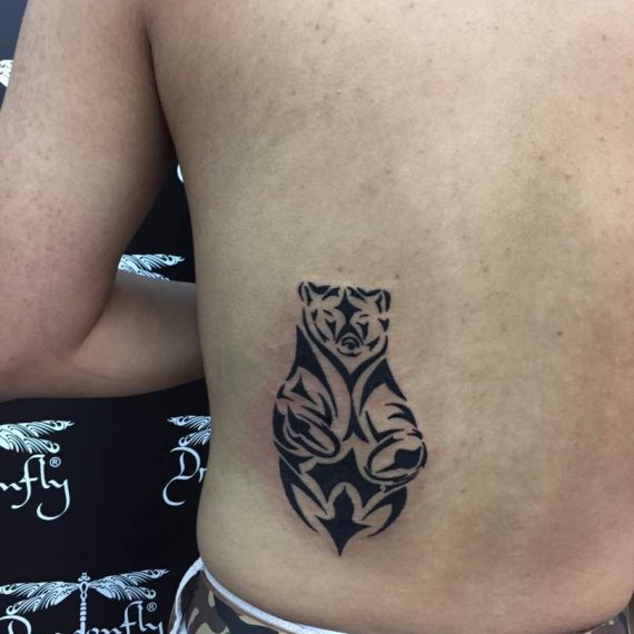 Bear Design Tattoo